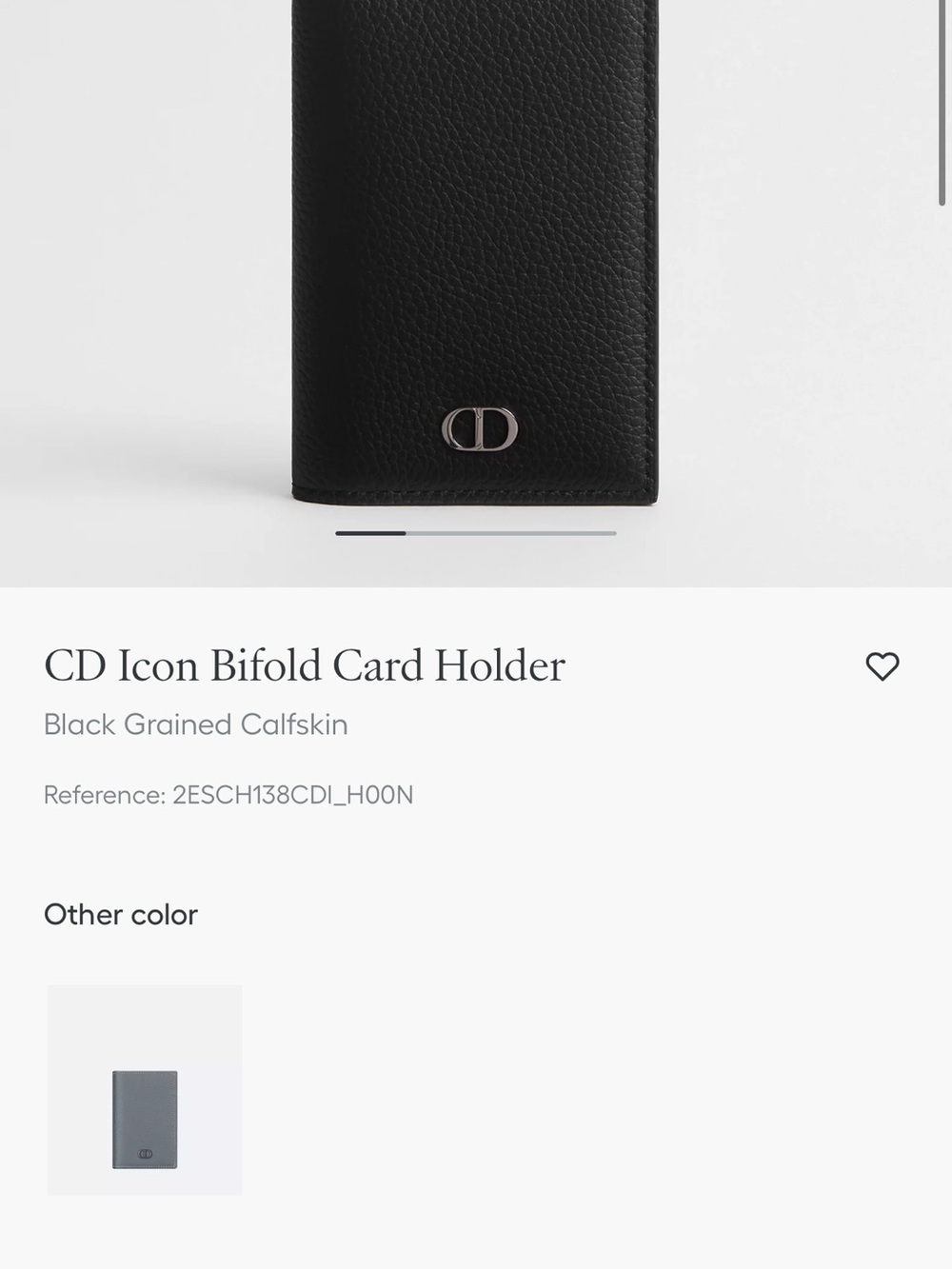Card Holder - Men's Accessory - Picture 2 of 5